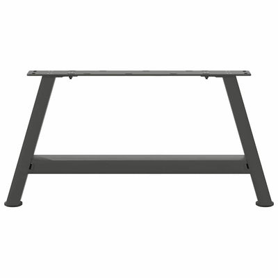 Sohvapöydän jalat A-muotoiset 2 kpl Antrasiitti 60x(30-31) cm