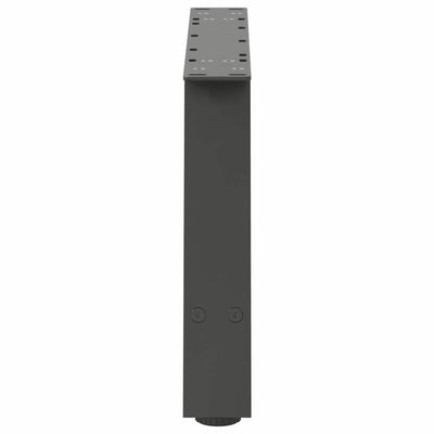 Sohvapöydän jalat A-muotoiset 2 kpl Antrasiitti 60x(30-31) cm