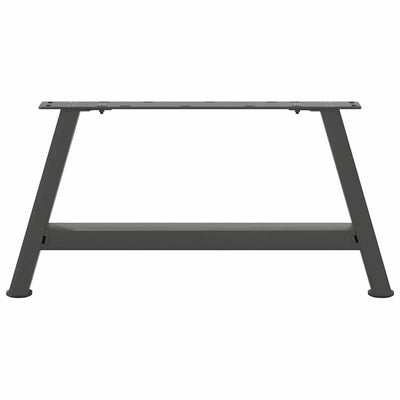Sohvapöydän jalat A-muotoiset 2 kpl Antrasiitti 70x(30-31) cm