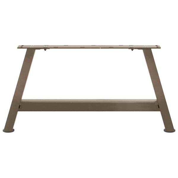 Sohvapöydän jalat A-muotoiset 2 kpl 70x(30-31) cm teräs