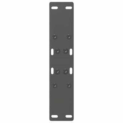 Sohvapöydän jalat A-muotoiset 2 kpl Antrasiitti 38x(42-43) cm