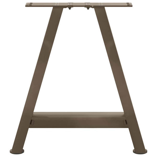 Sohvapöydän jalat A-muotoiset 2 kpl 38x(42-43) cm teräs