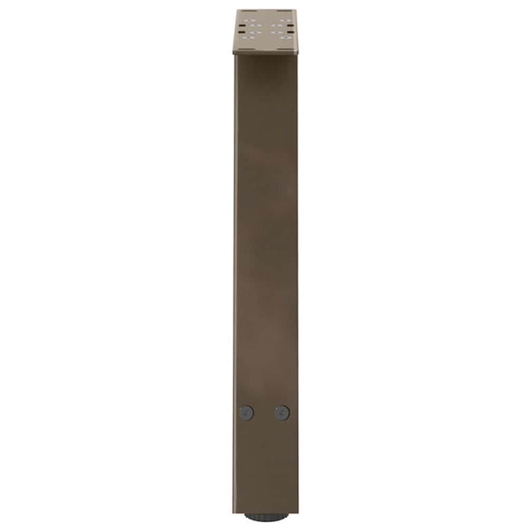 Sohvapöydän jalat A-muotoiset 2 kpl 38x(42-43) cm teräs