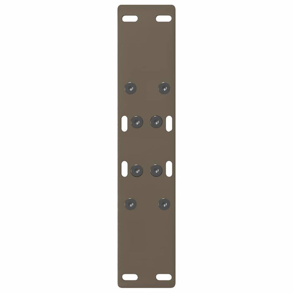 Sohvapöydän jalat A-muotoiset 2 kpl 38x(42-43) cm teräs