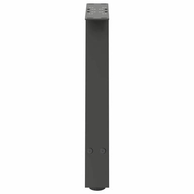 Sohvapöydän jalat A-muotoiset 2 kpl Antrasiitti 50x(42-43) cm