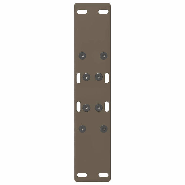 Sohvapöydän jalat A-muotoiset 2 kpl 50x(42-43) cm teräs