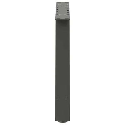 Sohvapöydän jalat A-muotoiset 2 kpl Antrasiitti 60x(42-43) cm