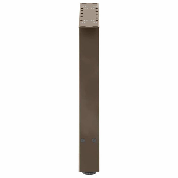 Sohvapöydän jalat A-muotoiset 2 kpl 60x(42-43) cm teräs