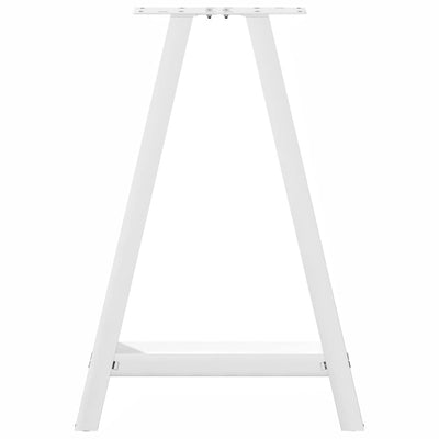 Valkoinen sohvapöydän jalat a-muotoiset Karoi 50x(72-73)cm (2 kpl)