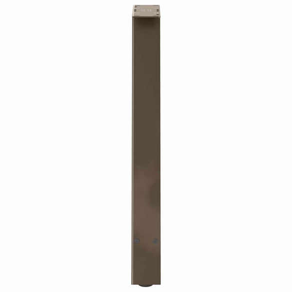 Ruokapöydän jalat A-muotoiset 2 kpl 50x(72-73) cm teräs