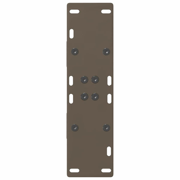 Ruokapöydän jalat A-muotoiset 2 kpl 60x(72-73) cm teräs