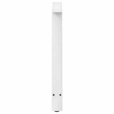 Sohvapöydän jalat A-muotoiset 2 kpl Valkoinen 100x(72-73) cm