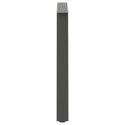 Sohvapöydän jalat A-muotoiset 2 kpl Antrasiitti 100x(72-73) cm