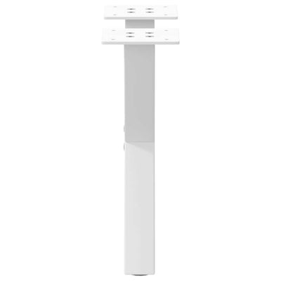 Sohvapöydän jalat X-muotoiset 2 kpl Valkoinen 40x(30-31) cm