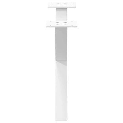 Sohvapöydän jalat X-muotoiset 2 kpl Valkoinen 50x(30-31) cm