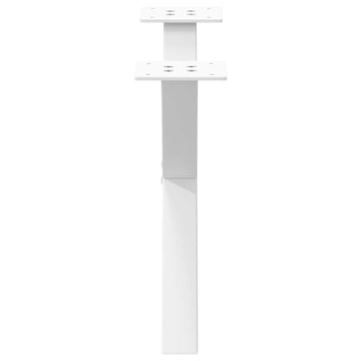 Sohvapöydän jalat X-muotoiset 2 kpl Valkoinen 60x(30-31) cm
