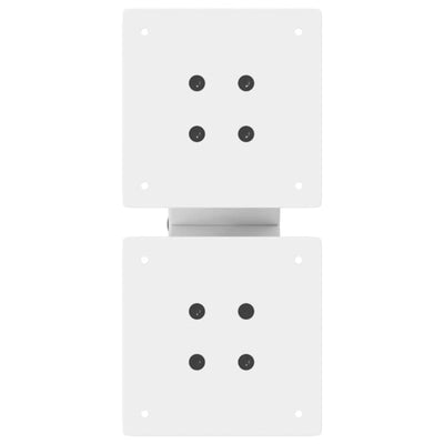 Valkoinen sohvapöydän jalat x-muotoiset Pantil 30x(30-31)cm (2 kpl)