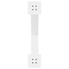 Ruokapöydän jalat X-muotoiset 3 kpl valkoinen 80x(72-73) cm