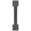 Ruokapöydän jalat X-muotoiset 3 kpl antrasiitti 80x(72-73) cm
