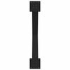 Ruokapöydän jalat X-muotoiset 3 kpl musta 90x(72-73) cm teräs