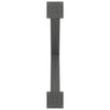 Ruokapöydän jalat X-muotoiset 3 kpl antrasiitti 90x(72-73) cm