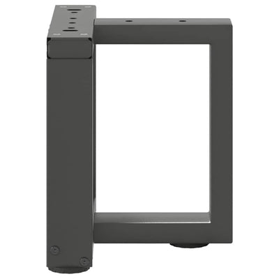 Antrasiitti sohvapöydän jalat t-muotoiset Virginea 30x25x(30-31)cm (2 kpl)