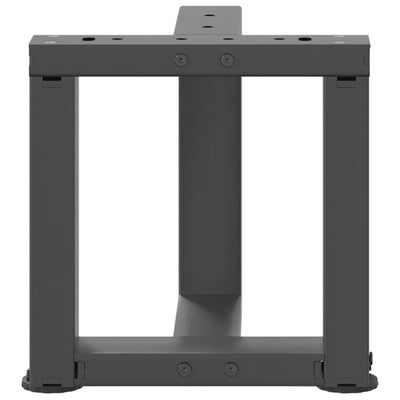 Antrasiitti sohvapöydän jalat t-muotoiset Virginea 30x25x(30-31)cm (2 kpl)