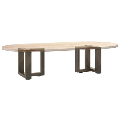 sohvapöydän jalat T-muotoiset 2 kpl 30x25x(30-31) cm teräs