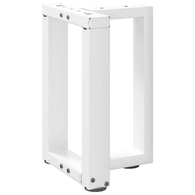 Sohvapöydän jalat T-muotoiset 2 kpl 28x25x(42-43) cm teräs