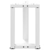 Sohvapöydän jalat T-muotoiset 2 kpl 28x25x(42-43) cm teräs