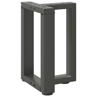 sohvapöydän jalat T-muotoiset 2 kpl 28x25x(42-43) cm