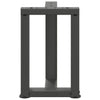 sohvapöydän jalat T-muotoiset 2 kpl 28x25x(42-43) cm