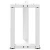 Sohvapöydän jalat T-muotoiset 2 kpl 38x25x(42-43) cm teräs