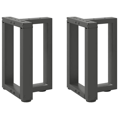 sohvapöydän jalat T-muotoiset 2 kpl 38x25x(42-43) cm