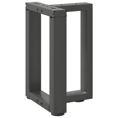 sohvapöydän jalat T-muotoiset 2 kpl 38x25x(42-43) cm