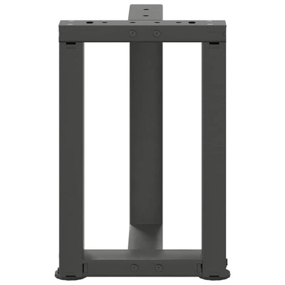 sohvapöydän jalat T-muotoiset 2 kpl 38x25x(42-43) cm