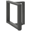 sohvapöydän jalat T-muotoiset 2 kpl 50x25x(42-43) cm