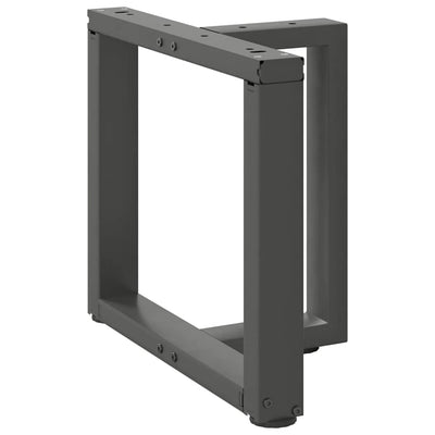 sohvapöydän jalat T-muotoiset 2 kpl 50x25x(42-43) cm