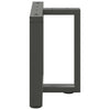 sohvapöydän jalat T-muotoiset 2 kpl 50x25x(42-43) cm