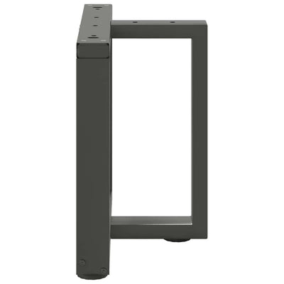 sohvapöydän jalat T-muotoiset 2 kpl 50x25x(42-43) cm