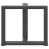 sohvapöydän jalat T-muotoiset 2 kpl 50x25x(42-43) cm
