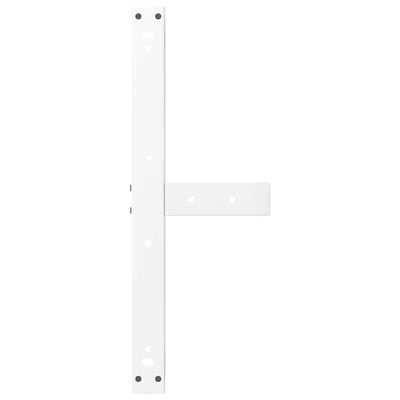 Sohvapöydän jalat T-muotoiset 2 kpl 60x25x(42-43) cm teräs