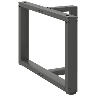 sohvapöydän jalat T-muotoiset 2 kpl 60x25x(42-43) cm