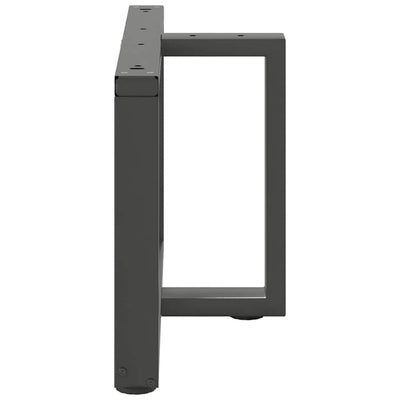 sohvapöydän jalat T-muotoiset 2 kpl 60x25x(42-43) cm
