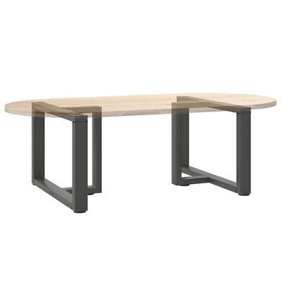 sohvapöydän jalat T-muotoiset 2 kpl 60x25x(42-43) cm