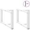 Sohvapöydän jalat T-muotoiset 2 kpl 70x25x(42-43) cm teräs