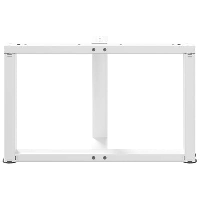 Sohvapöydän jalat T-muotoiset 2 kpl 70x25x(42-43) cm teräs