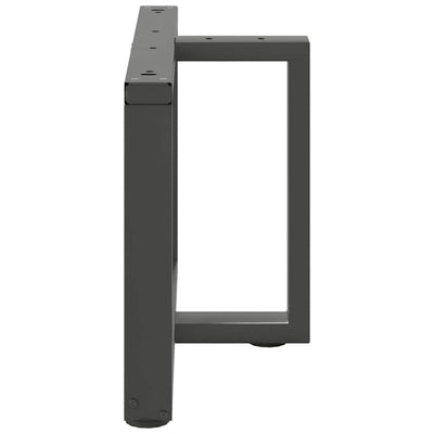 sohvapöydän jalat T-muotoiset 2 kpl 70x25x(42-43) cm