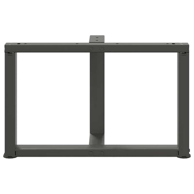 sohvapöydän jalat T-muotoiset 2 kpl 70x25x(42-43) cm