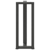 konsolipöydän jalat T-muotoiset 2 kpl 25x28x(72-73) cm